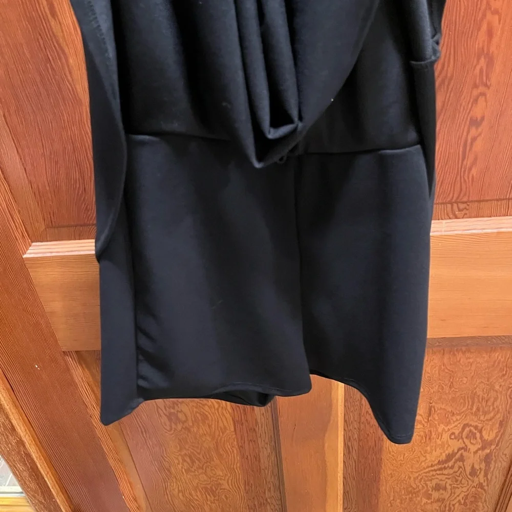 Windsor Black Trendy Twist-Front Skater Romper - Picture 4 of 6